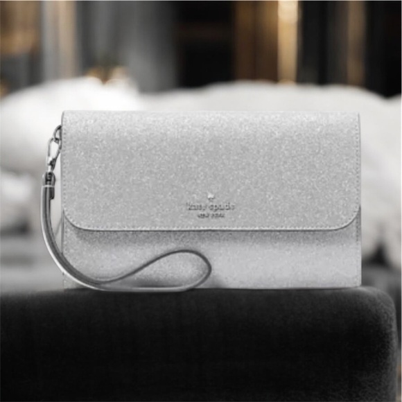 kate spade Handbags - Kate Spade Glitter Phone Wristlet
